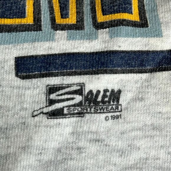 Vintage 90s University of Michigan T Shirt Large - Picture 3 of 6